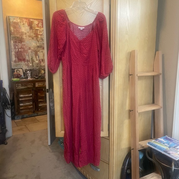 Knox rose cropped jumpsuit size medium - Picture 2 of 8